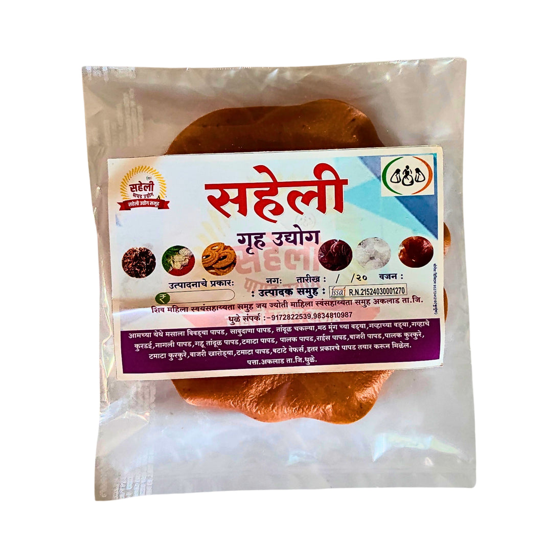 SAHELI – Chikni Papad crispy, traditional, handmade Pack of 1000 gm