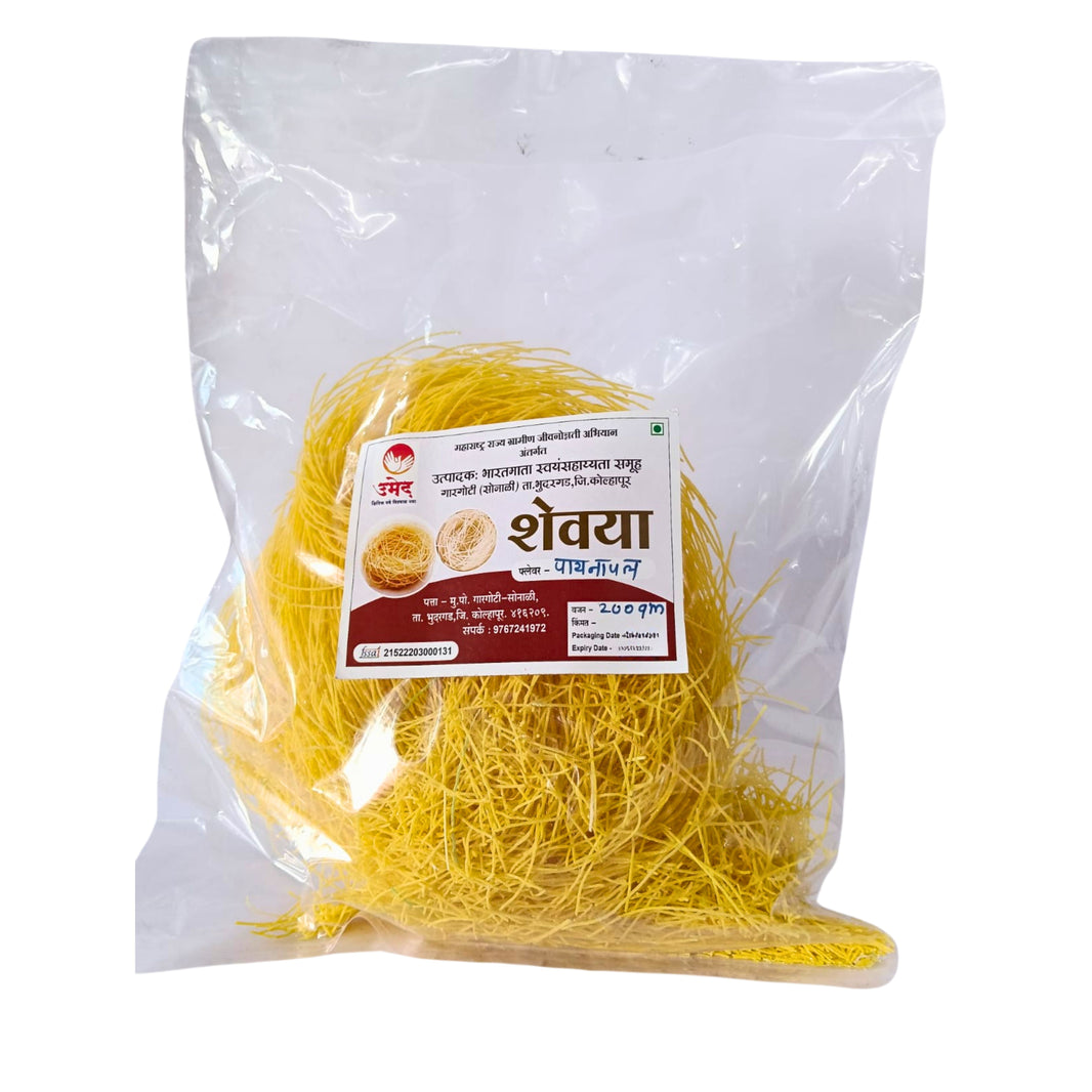 BHARATMATA, Pineapple Shevai, No Maida Made By Natural Ingredients, Pack of 200gm