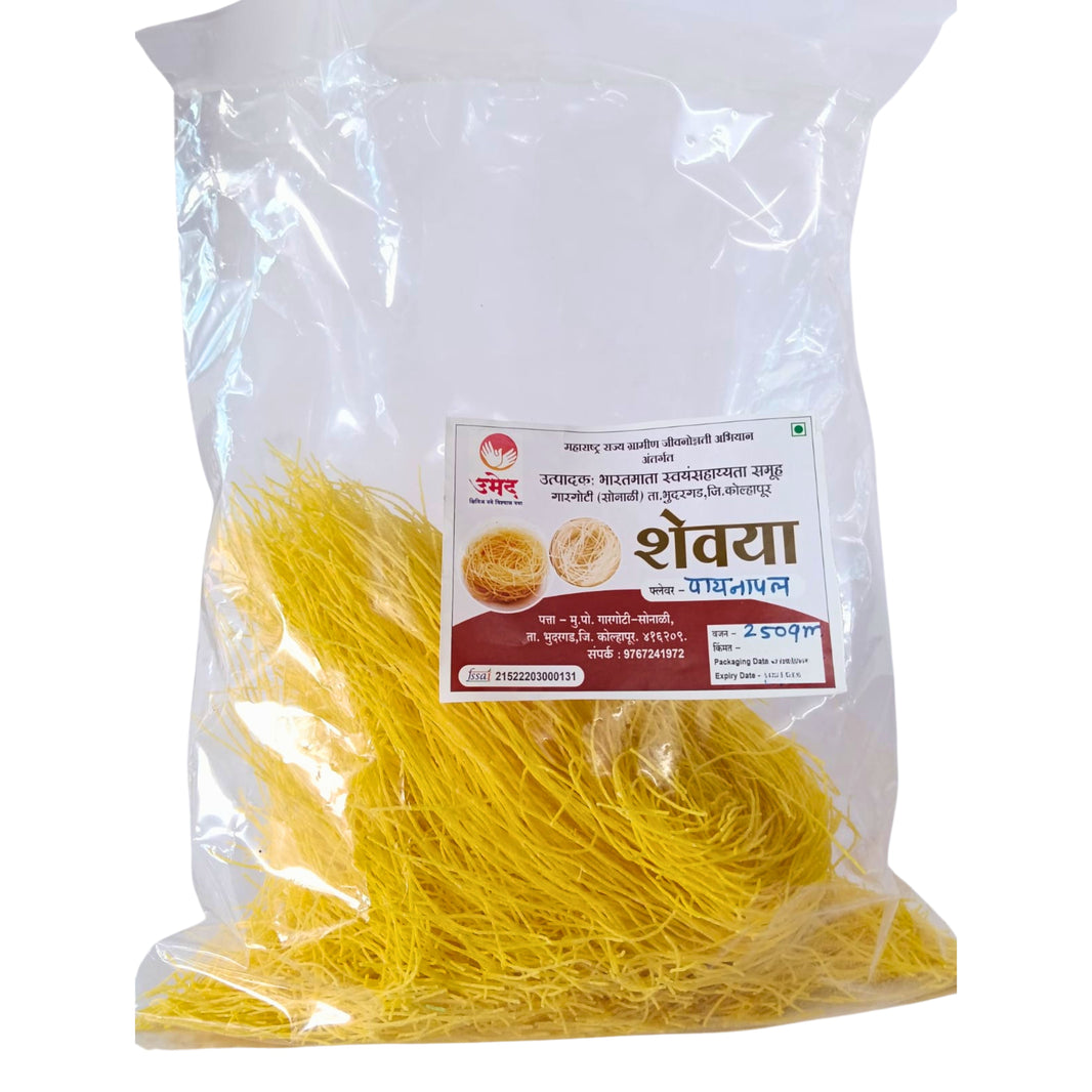 BHARATMATA, Pineapple Shevai, No Maida Made By Natural Ingredients, Pack of 250 gm