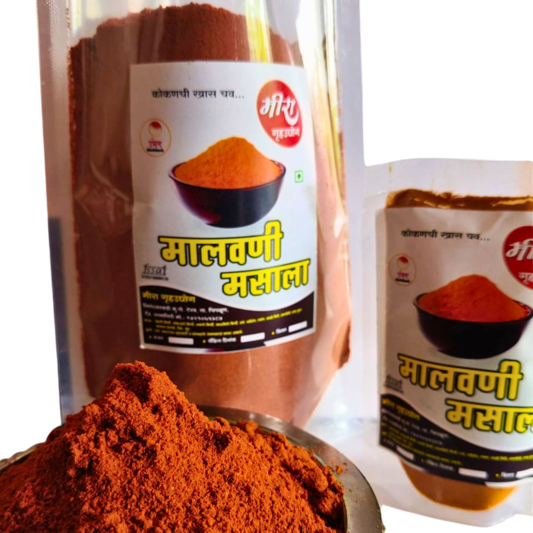 MEERA Bhajka Kokani Masala Traditional Konkan Spice Blend Crafted for Fritters and Vegetables Pack of 200 gm