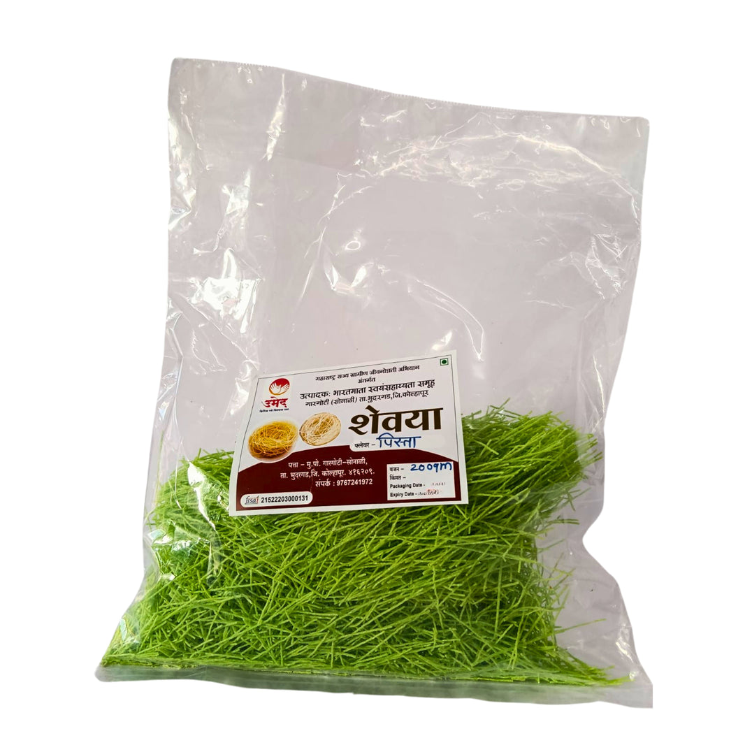 BHARATMATA, Pista Shevai, No Maida Made By Natural Ingredients, Pack of 200gm