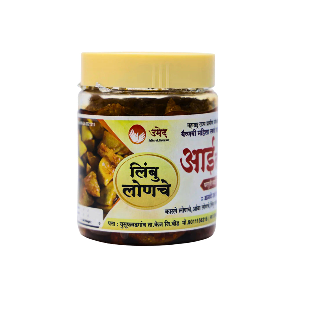AAI,Vaishnavi Lemon Pickle, Natural Ingredients, No Artificial Essence, Pack of 250 gms