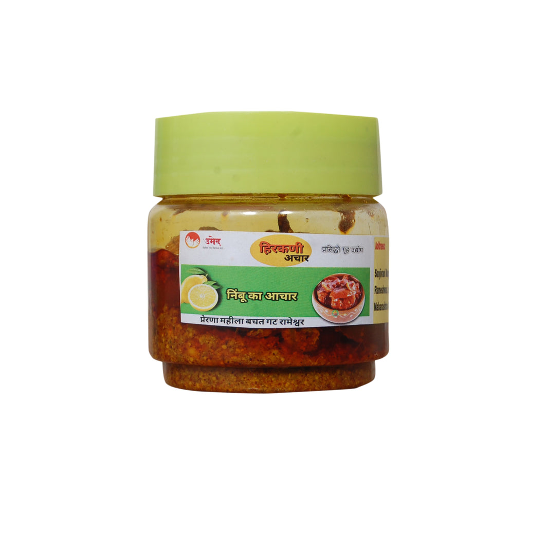 PRASIDHI Lemon Pickle Traditional Lemon Pickle Tangy Taste Made With Natural Ingredients 250 gm