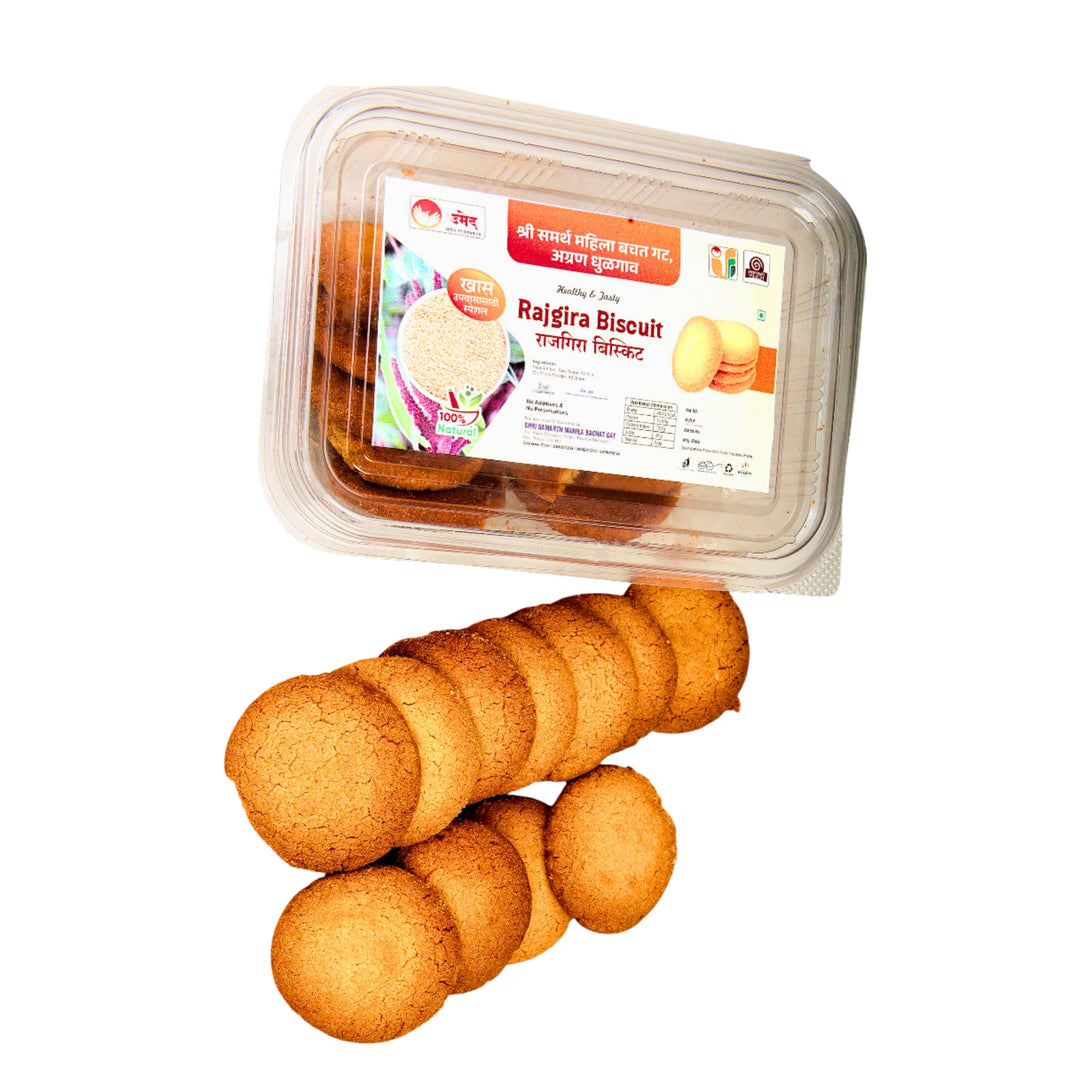 SHRI SAMARTH MAHILA SHG Cookies Handmade with Care, Authentic Taste, Preservative-Free Pack of 500gm