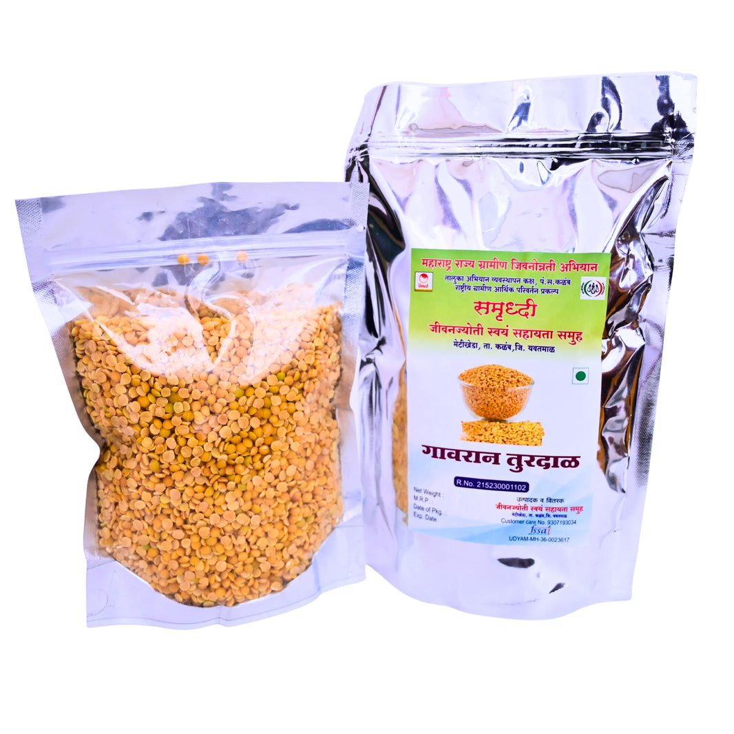 JIVAN JYOTI - Gavran Tur Dall | Natural, Authentic, Chemical-Free, Premium Quality | Pack of 1000 gm