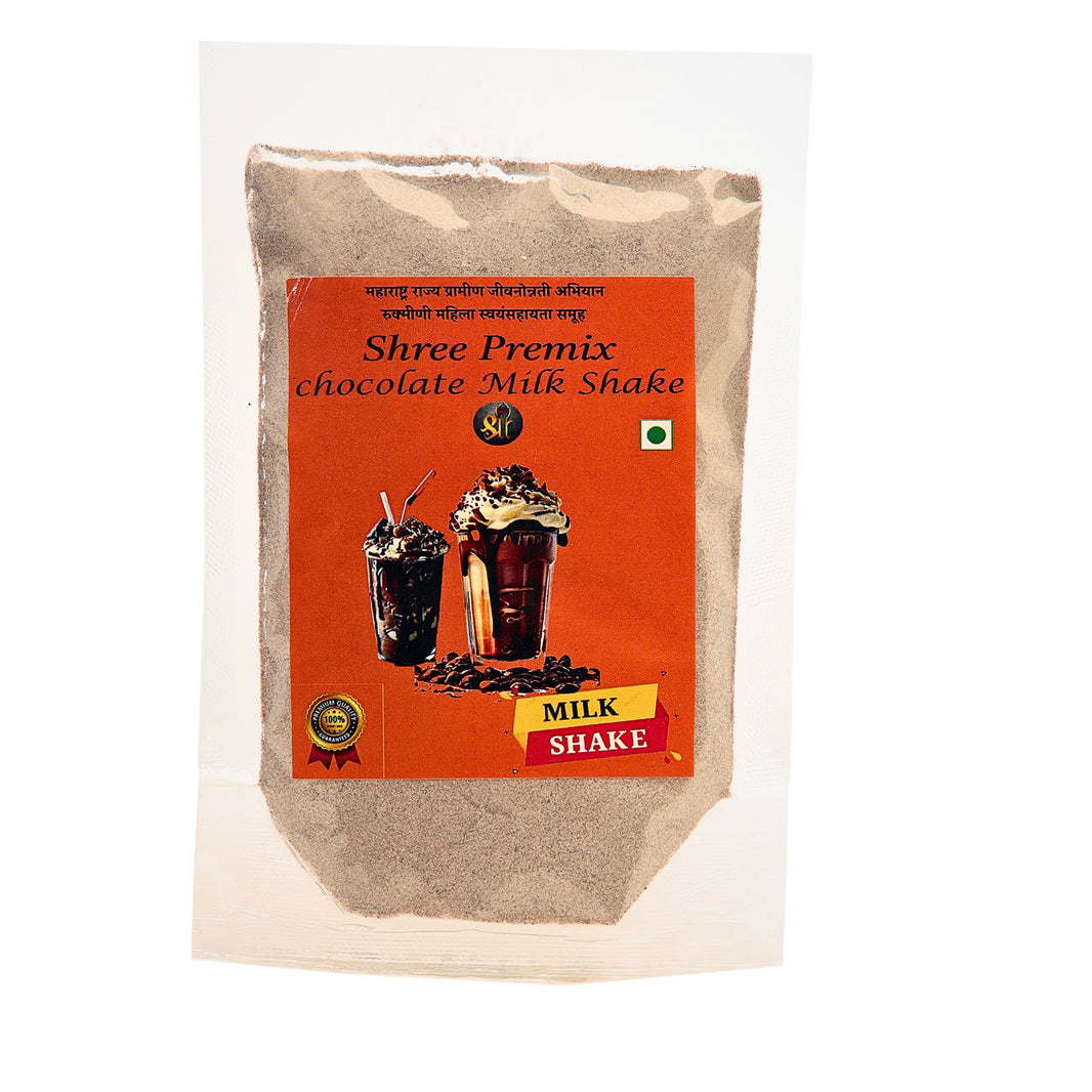 RUKMINI MAHILA SHG Chocolate Milkshake Handmade with Care, Authentic Taste, Preservative-Free Pack of 100gm