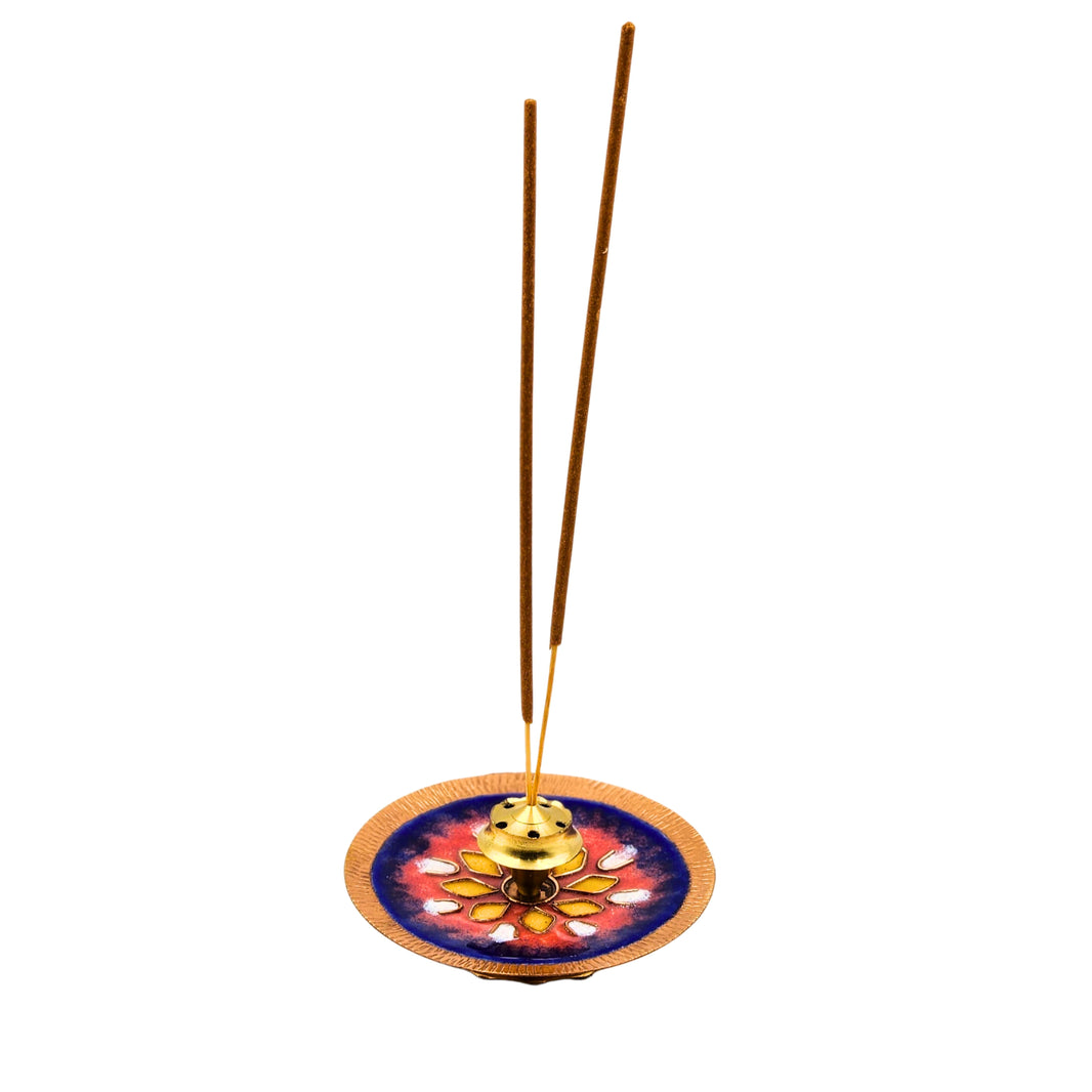 TAMRAKALA Agarbatti Stand 4 Inch Pack Of 1 Item Decorative Incense Holder Pooja Meditation Accessory