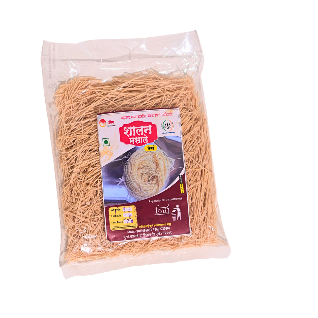 SHALAN MASALE, Wheat Shevai, Made By Natural Ingredients, No Artificial Flavour, Pack of 200 gm