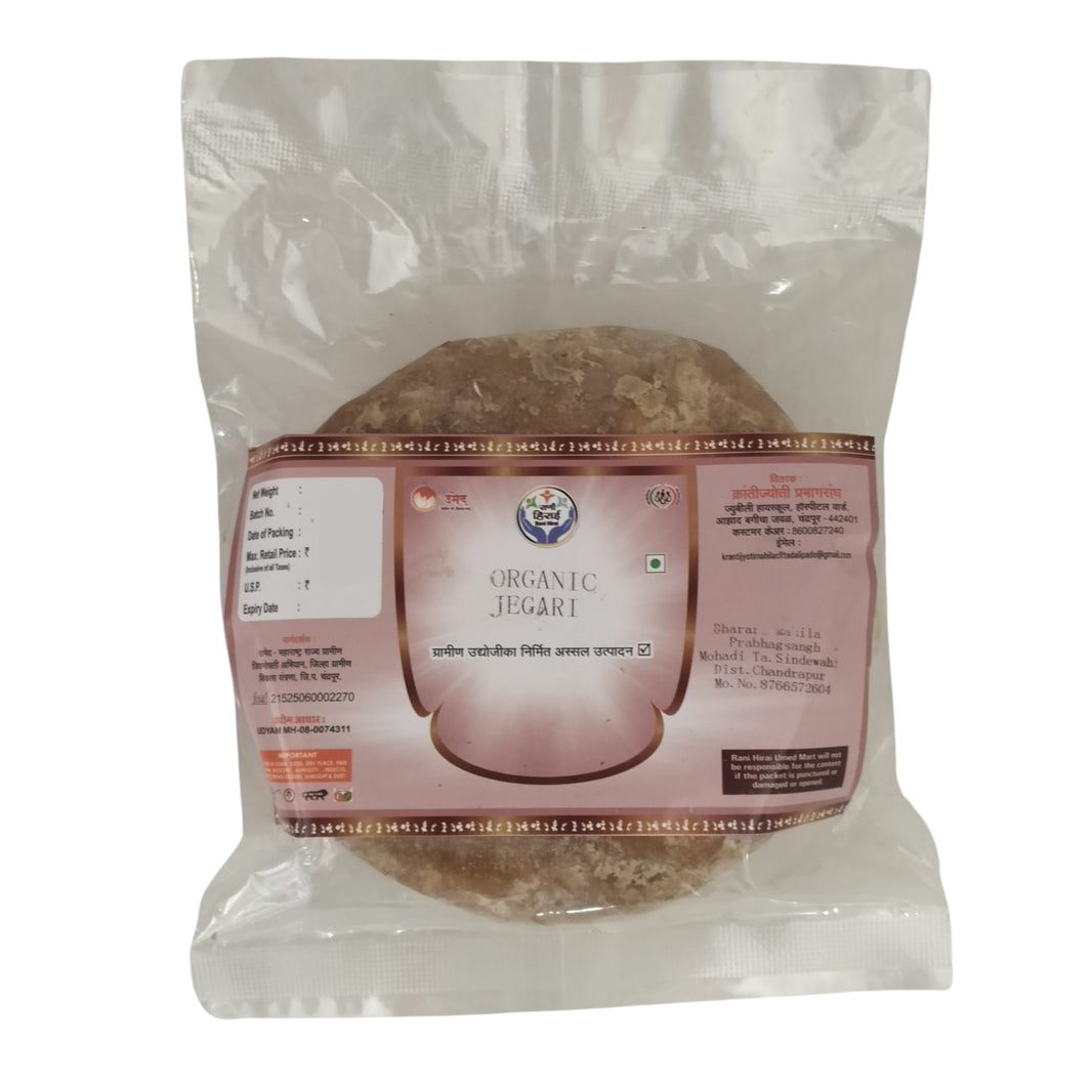 RANI HIRAI Organic Jaggery Pack Of 500gm Natural Sugarcane Traditional Sweetener Rich Earthy Flavor Daily Cooking Sweet Preparation Authentic Quality