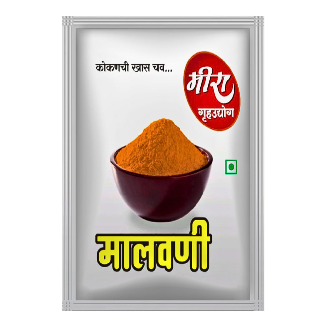 MEERA Malvani Masala Traditional Coastal Spice Blend Made From Aromatic Spices Enhances Malvani Curries Seafood And Vegetarian Dishes Authentic Flavor 200g