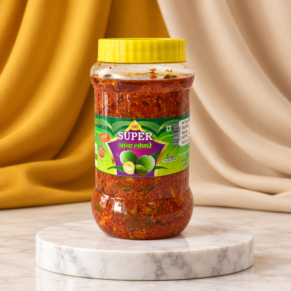 MANE Mango Pickle, Shri Sai SHG, Natural Ingredients, No Artificial Colour, Pack of 500 gm