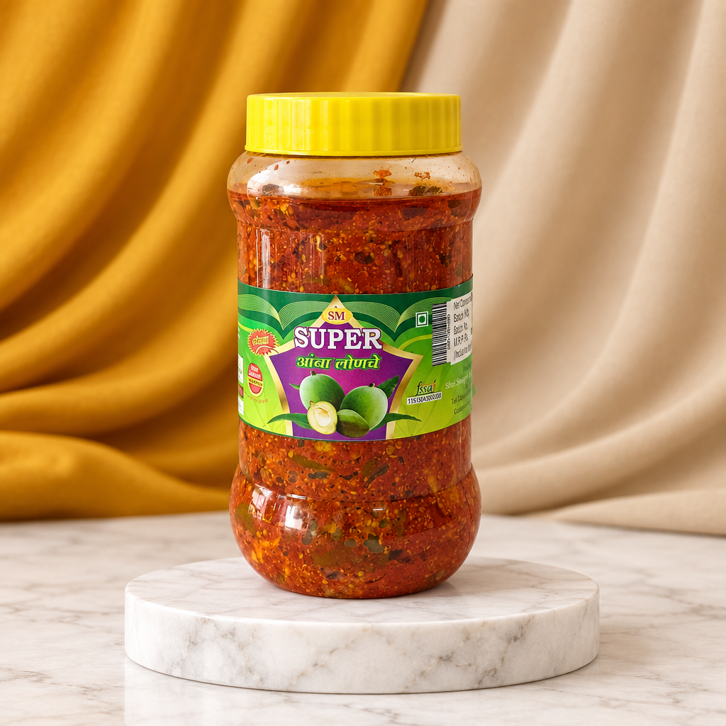 MANE Mango Pickle, Shri Sai SHG, Natural Ingredients, No Artificial Colour, Pack of 100 gm