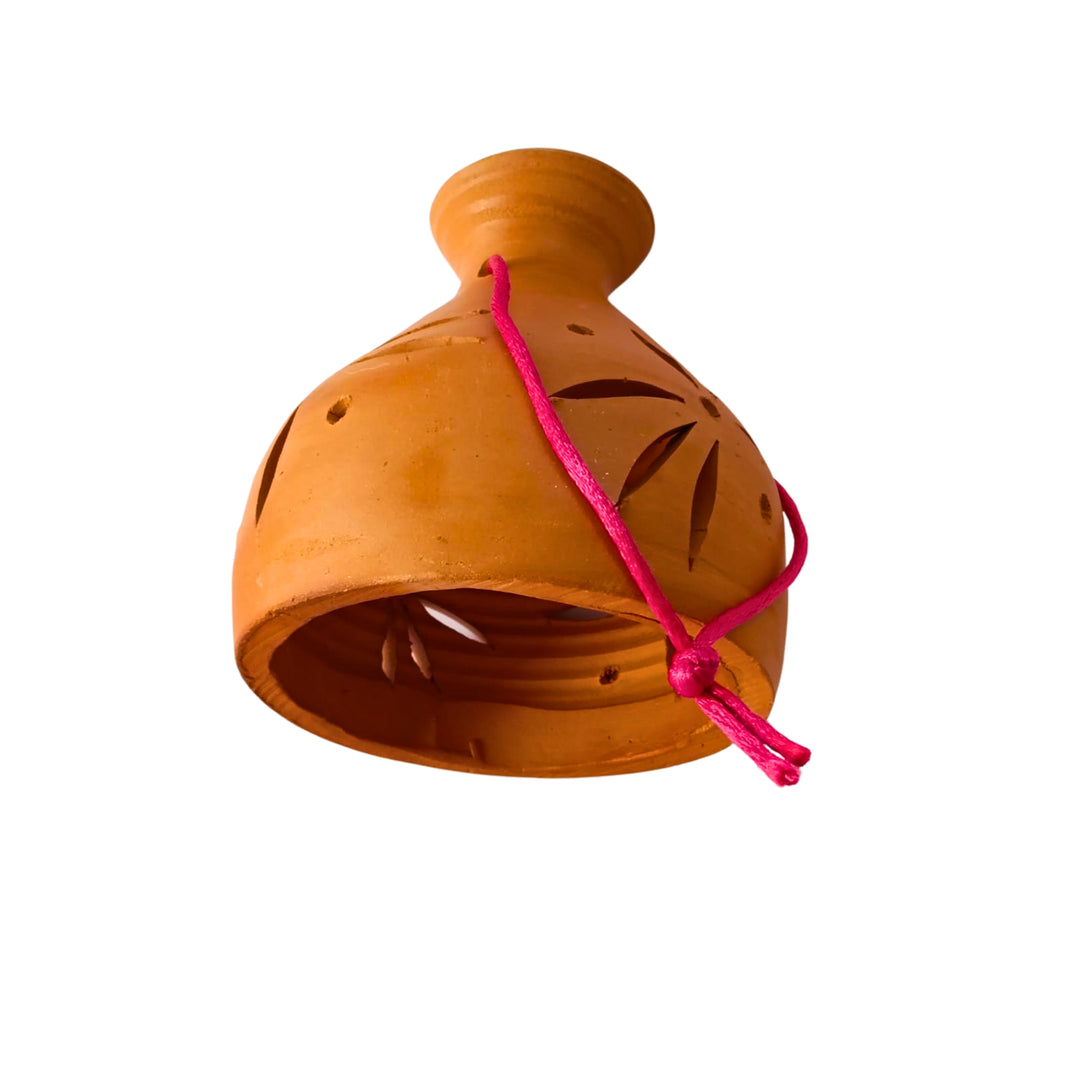 SADGURU ECO FRIENDLY Half Cut Jhakni Kandil, Made By Natural Soil, Local Craftsmanship, Pack Of 1
