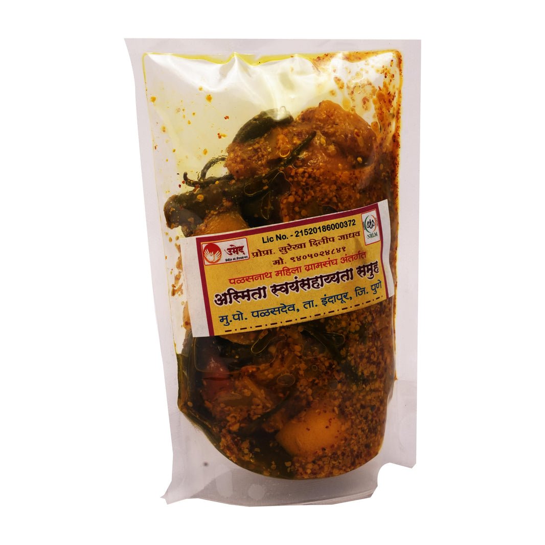 SUREKHA - Limbu Mirchi Pickle | No Artificial Colors or Preservatives, Chemical-Free, Safe & Healthy | Pack of 300g,