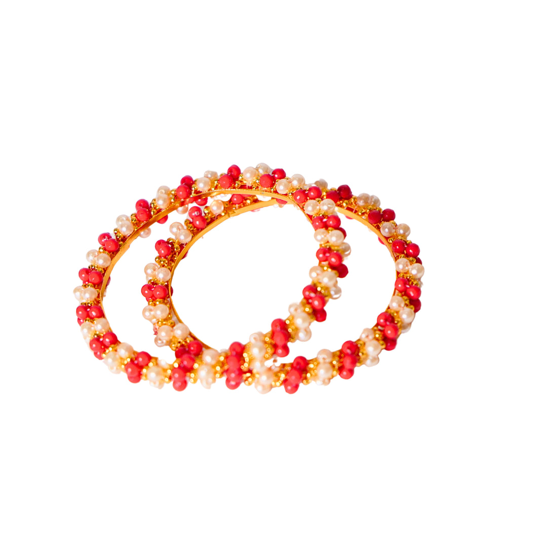 EKTA HANDMADE JEWELLERY, Moti Multi Colour Spiral Bangles, Artificial Jewellery, Ekta Gram Sangh, Environment Friendly, Handmade Jwellery, Pack of 1 Piece