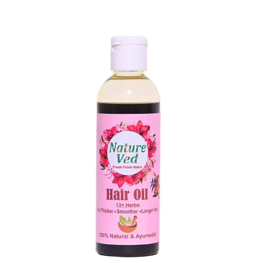 NATURE VED, Hair Oil, Natural Ingredients, Samarth SHG, No Artificial Essence, Pack of 200ml
