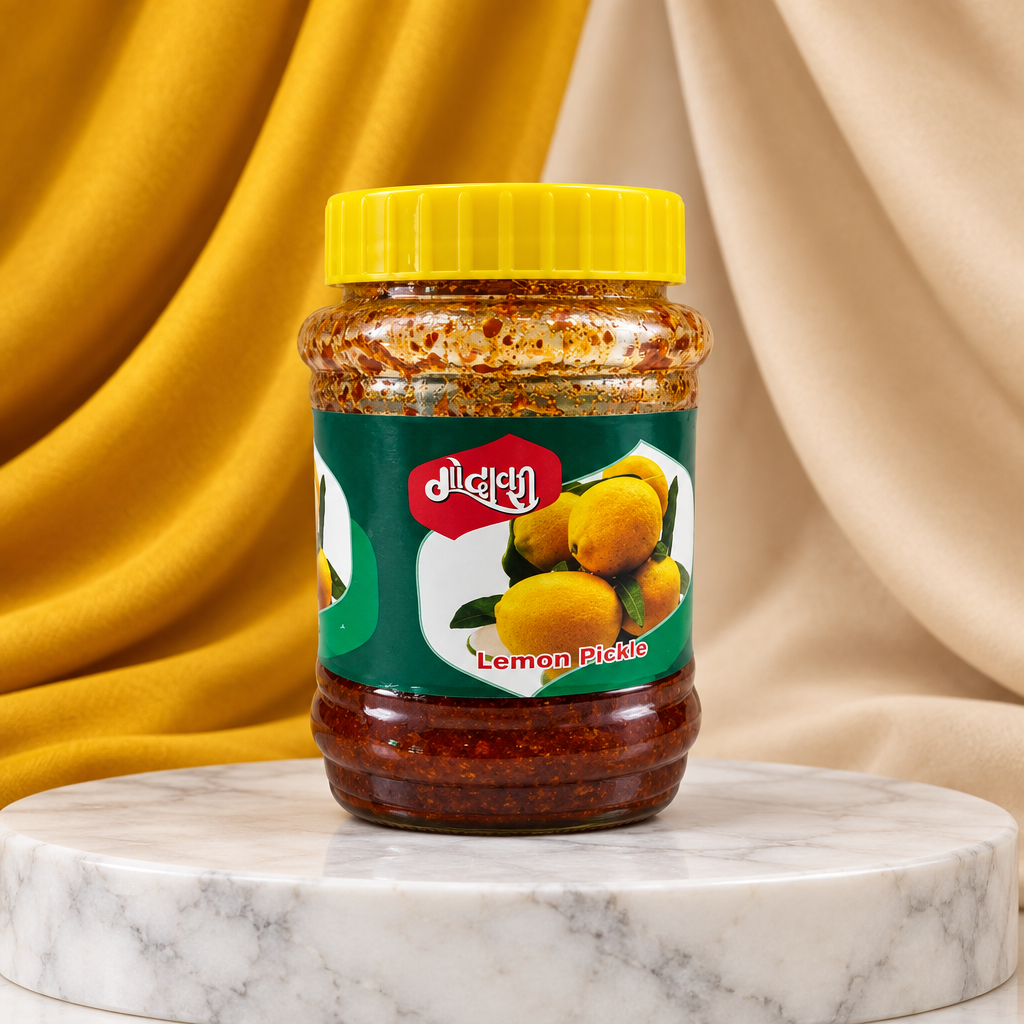 GODAWARI Lemon Pickle, Godawari SHG, Natural Ingredients, No Artificial Colour, Pack of 300 gm