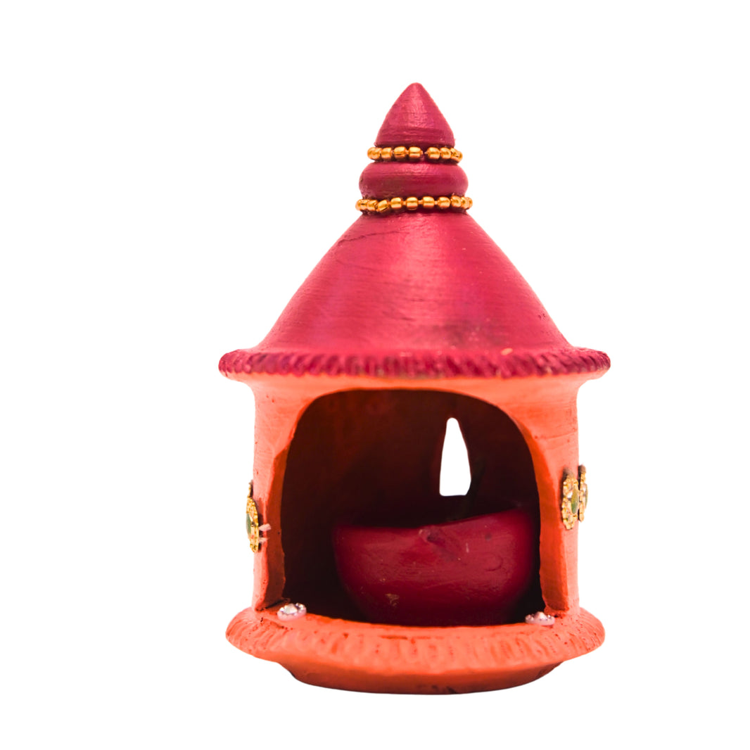 PRAGATSHEEL Soil Diya, Pragatsheel SHG, Pack of 1 Piece