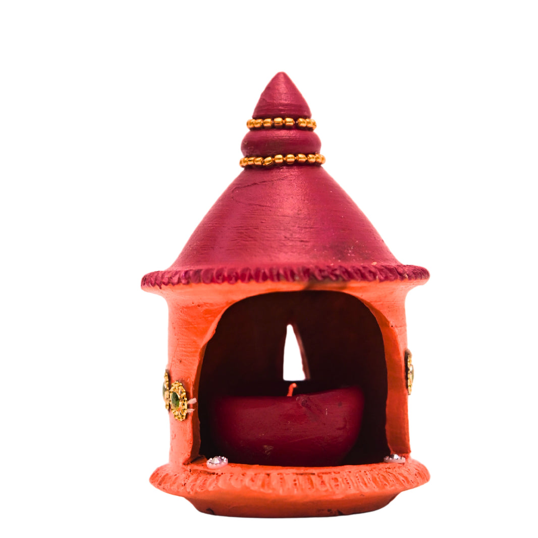 PRAGATSHEEL Soil Diya, Pragatsheel SHG, Pack of 1 Piece