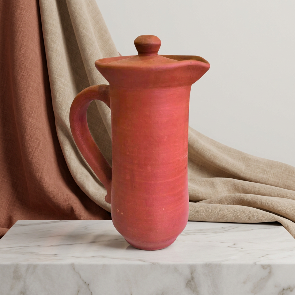 YASHASWINI MAHILA PG - Clay Water Jar (Maticha Jar) | Natural, Pure, Traditional, Handmade | 1