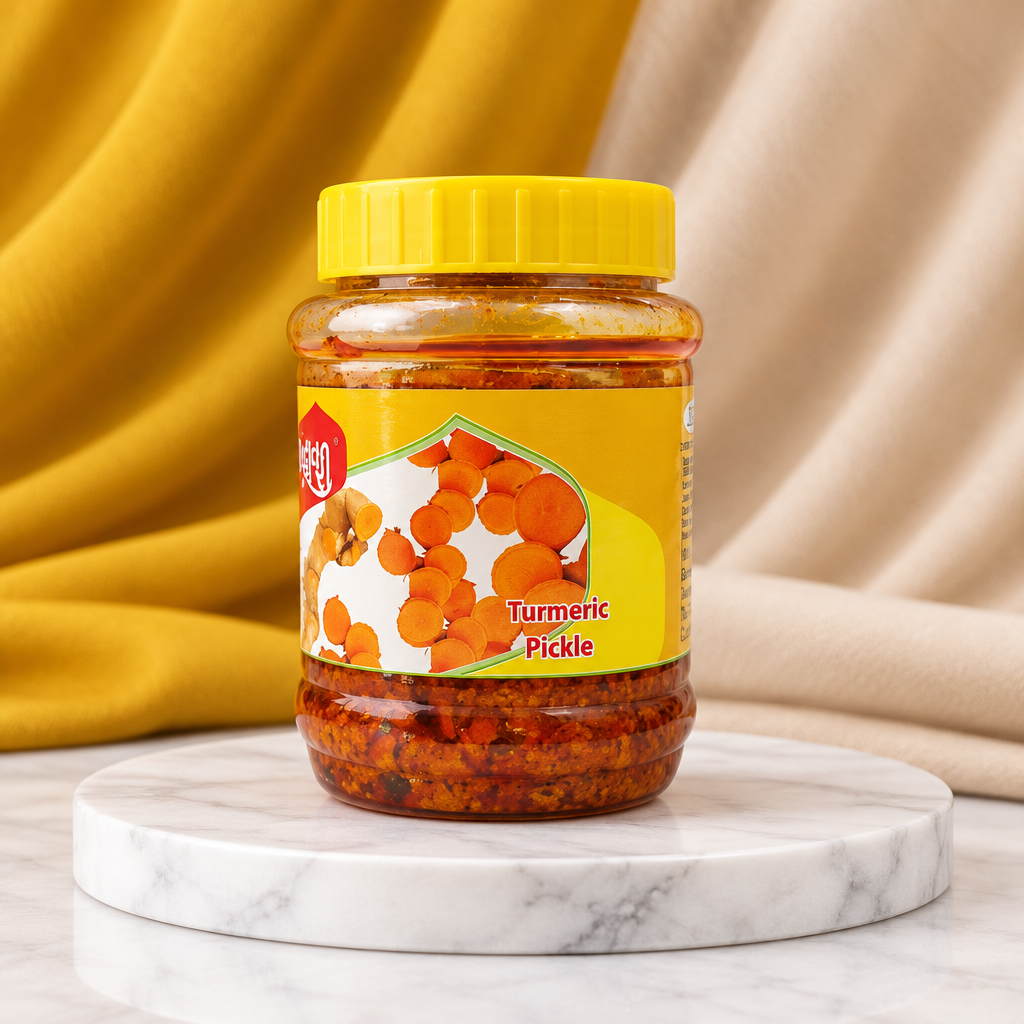 GODAWARI Turmeric Pickle, Godawari SHG, Natural Ingredients, No Artificial Colour, Pack of 300 gm