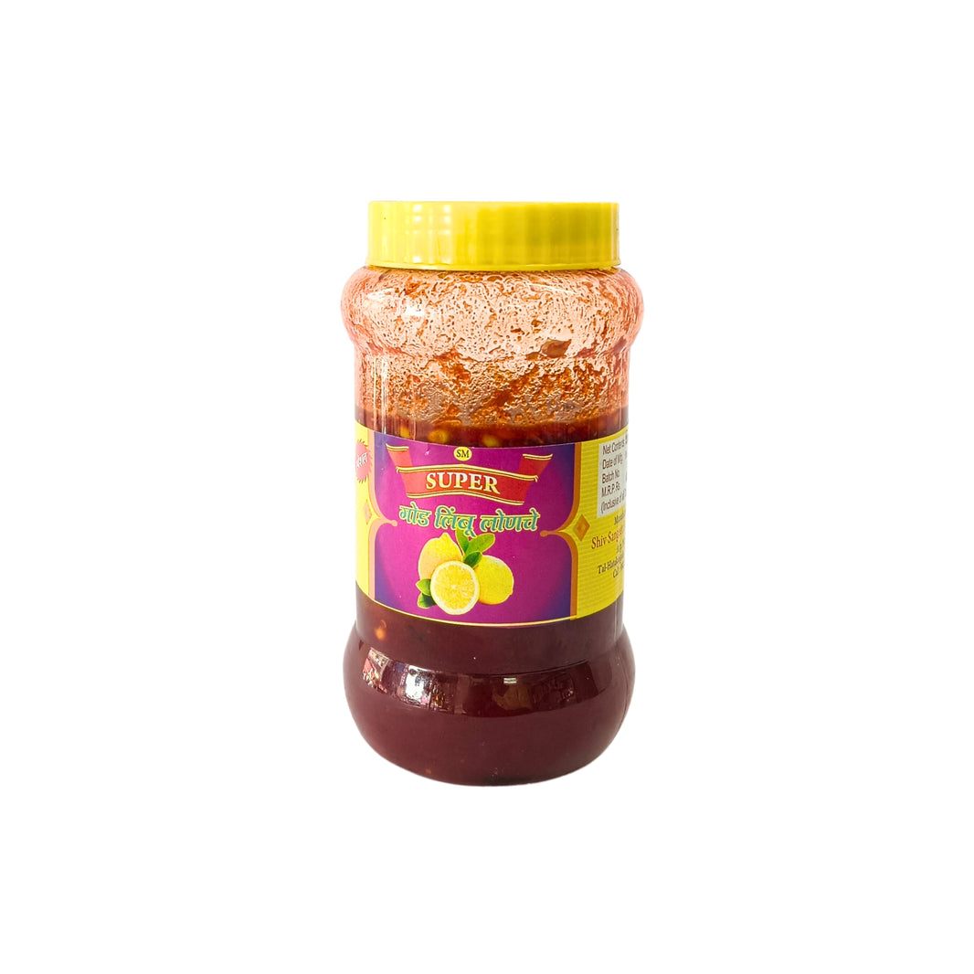 MANE Sweet Lemon Pickle, Shri Sai SHG, Natural Ingredients, No Artificial Colour, Pack of 500 gm
