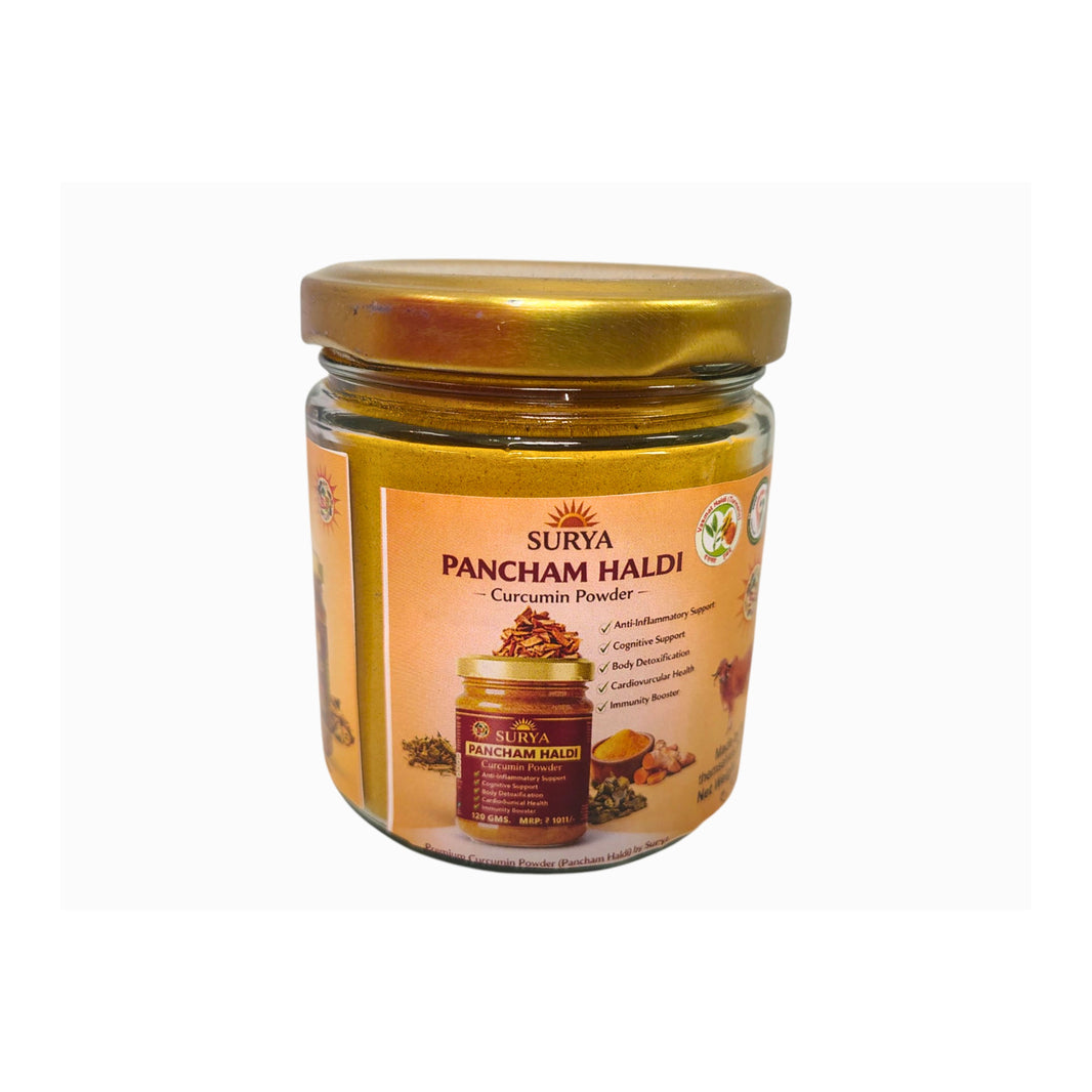 SURYA Pancham Halad Pack Of 100gm Premium Turmeric Product Traditional Culinary And Ritual Use