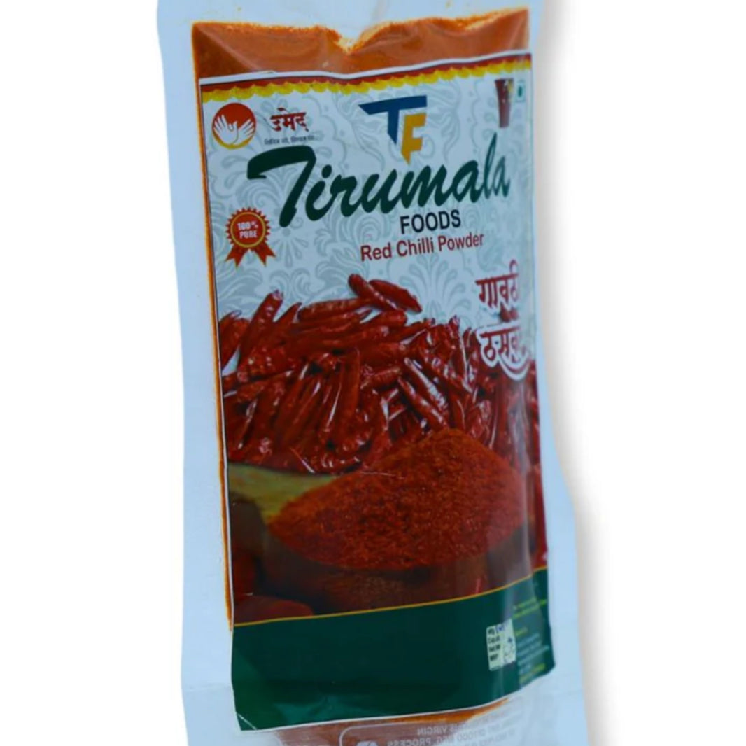 TIRUMALA, Red Chilli Powder, Premium, quality, Natural Healthly, pack of 250gms
