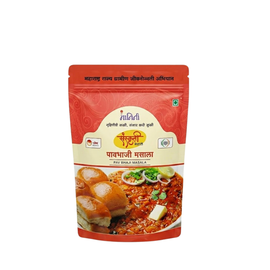 SANSKRUTI Pav Bhaji Masala,Made By Natural Ingredients,No Artificial flavour,pack of 50 gm