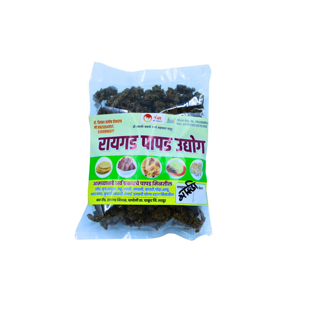 RAYGAD, Bajri Kharodi, Handmade, Shri Swami Samartha SHG, High-Quality Ingredients, Crispy, Flavor, Pack of 200 gms