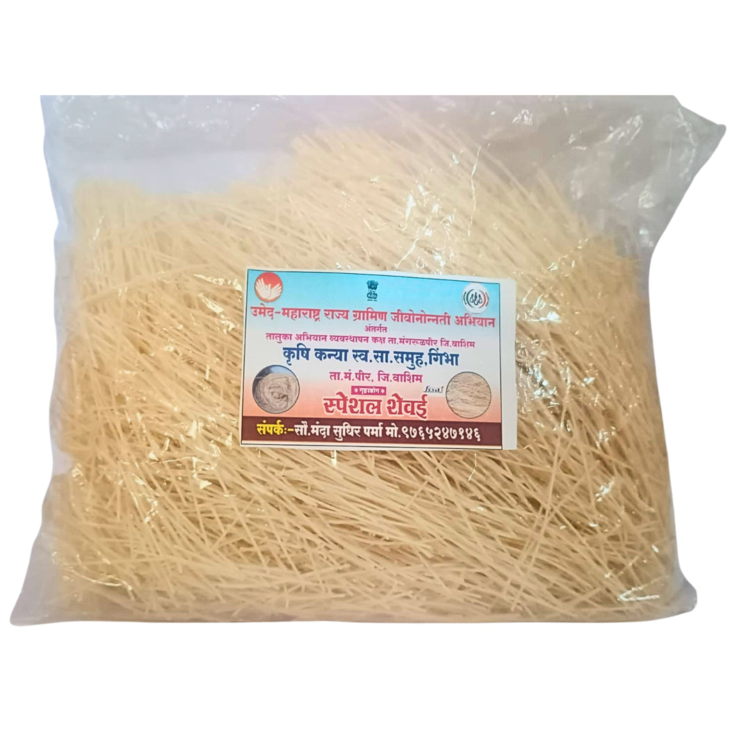 KRUSHI KANYA – Shevali Rava - Premium Quality, Handmade with Care, Authentic, Durable - Pack of 500 gm