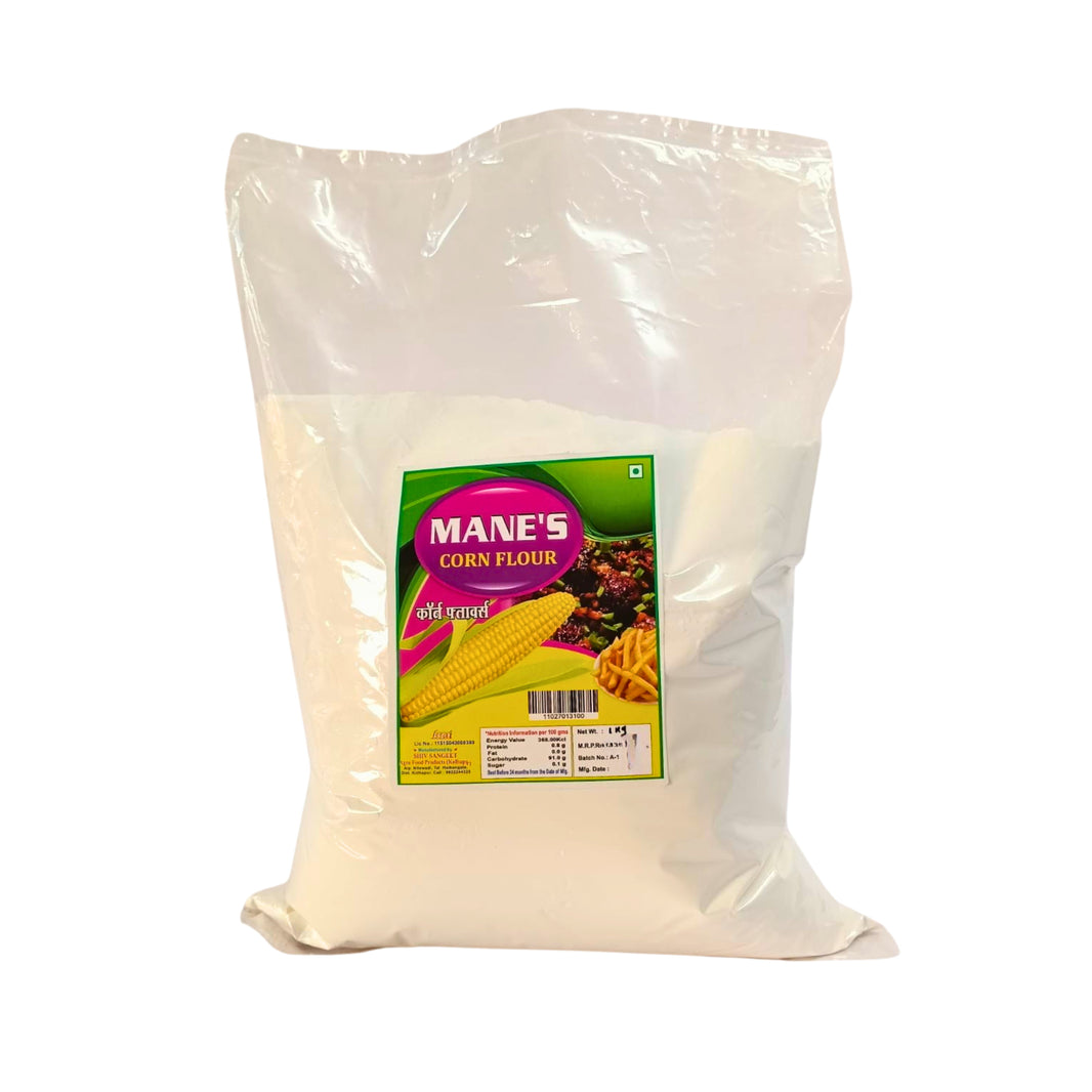 MANE Corn Flour, Made By Natural Ingredients, Shri Sai SHG, No Artificial Flavour, Pack of 1000 gm