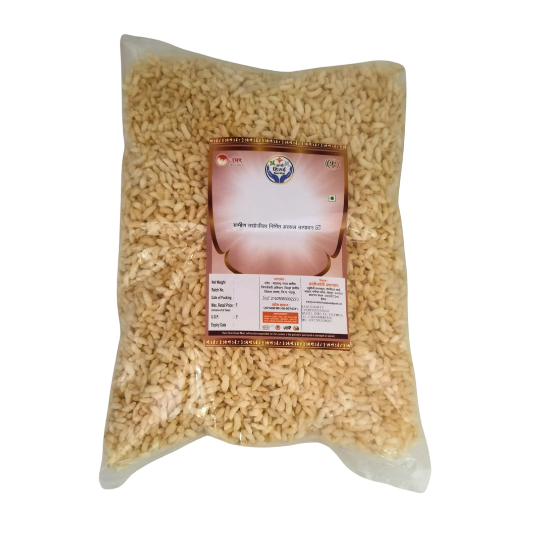 RANI HIRAI Puffed Rice Murmura Pack Of 300gm Light Crispy Grain Snack Bhel Chivda Traditional Preparation Authentic Quality