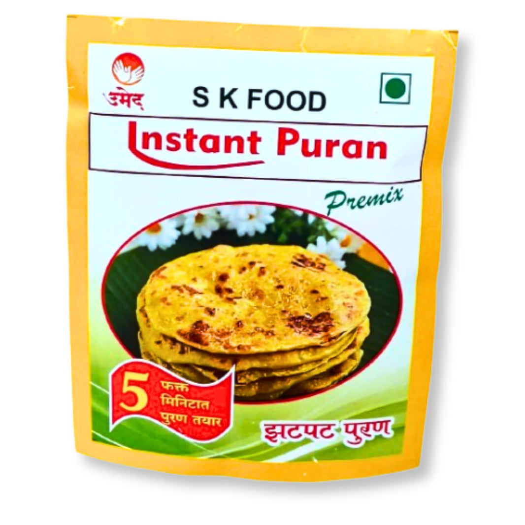 S K FOODS, Instant Puran Powder, Made By Natural Ingredients, No Artificial Chemicals, Pack Of 250 gm