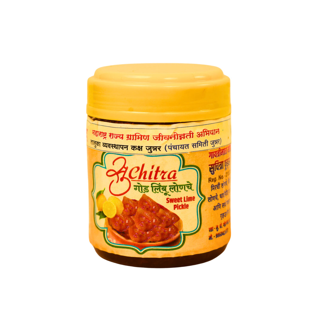 SUCHITRA FOODS - Chilli Pickle | Sweet & Masala Flavor, No Spices, Traditional Homemade Taste | 200gm