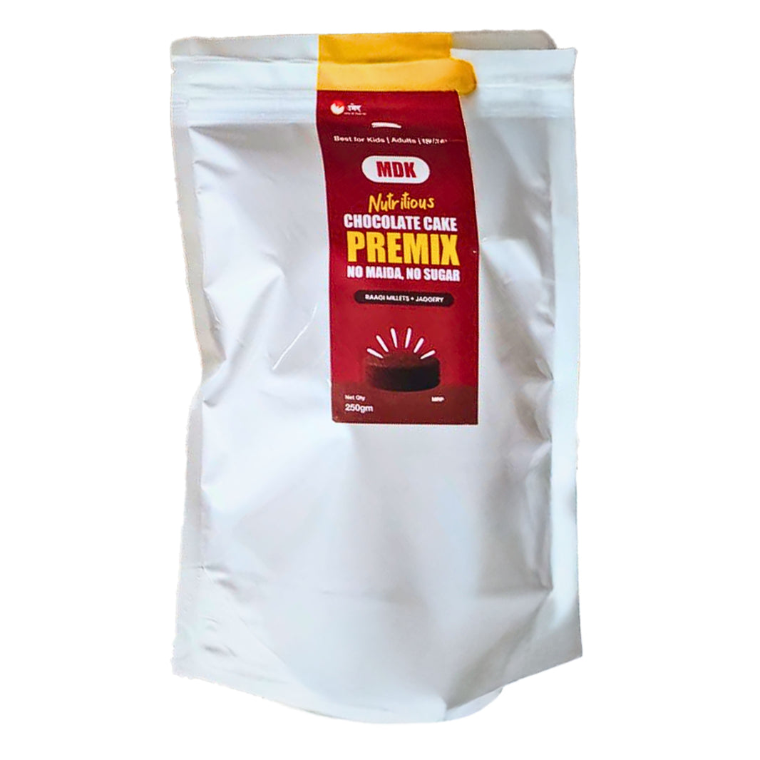 MDK – Nagali Chocolate Premix millet-based, chocolatey, nutritious Pack of 250 gm