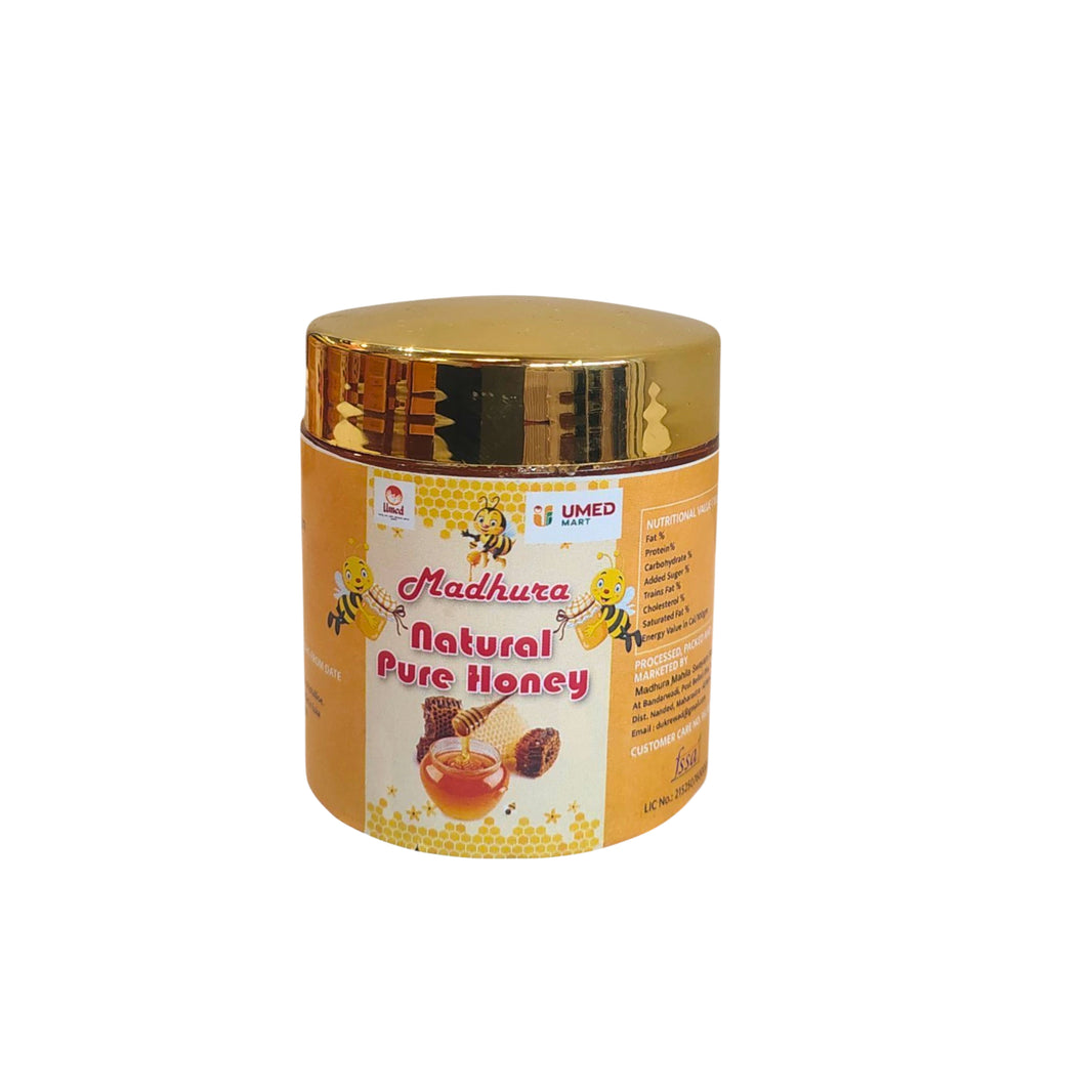 MADHURA Nature Pure Honey Pack Of 100g Natural Sweetener Smooth Texture Rich Taste