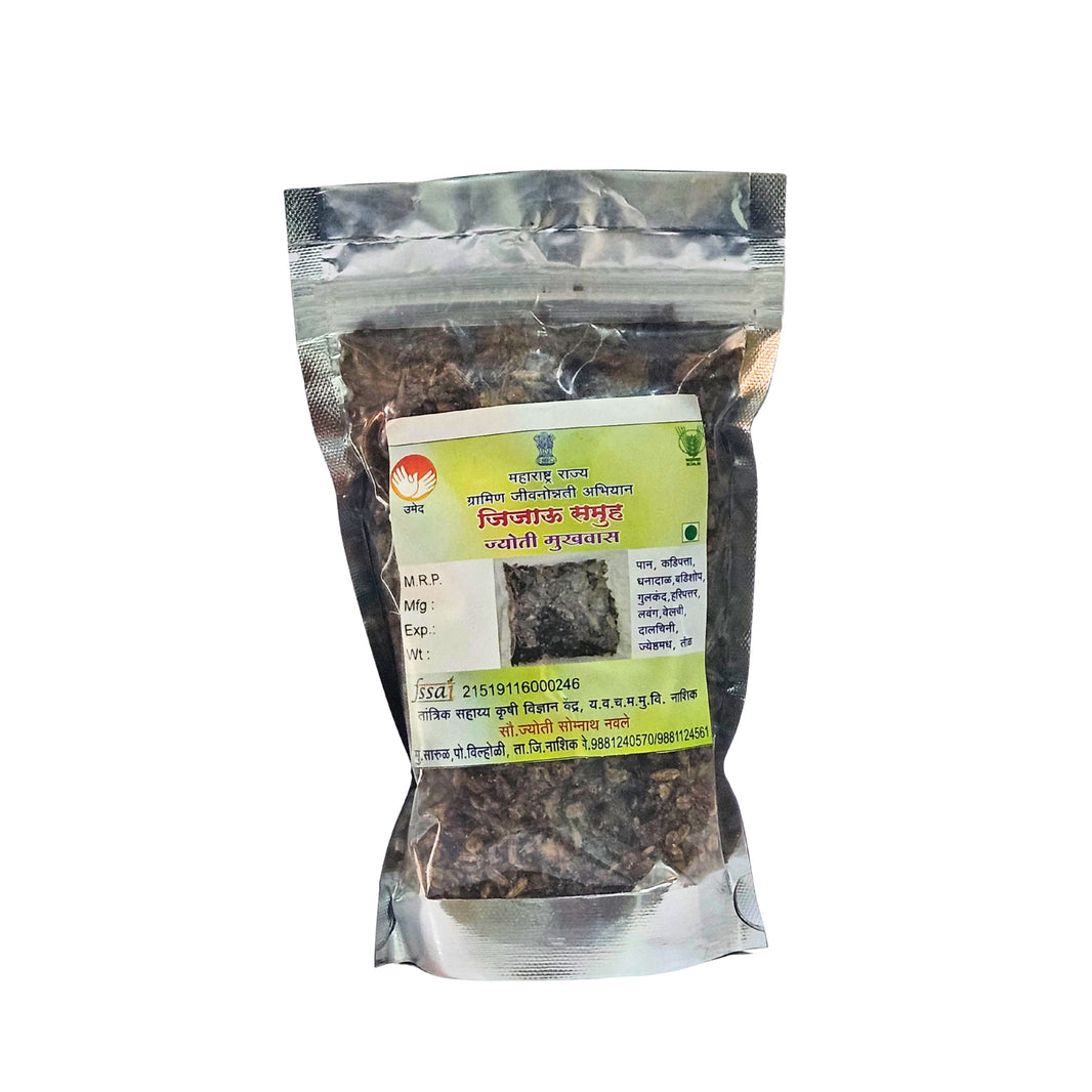 JYOTI Mukhawas, Jijau SHG, Made By Natural Ingredients, No Artificial Chemicals, Pack of 100 gm