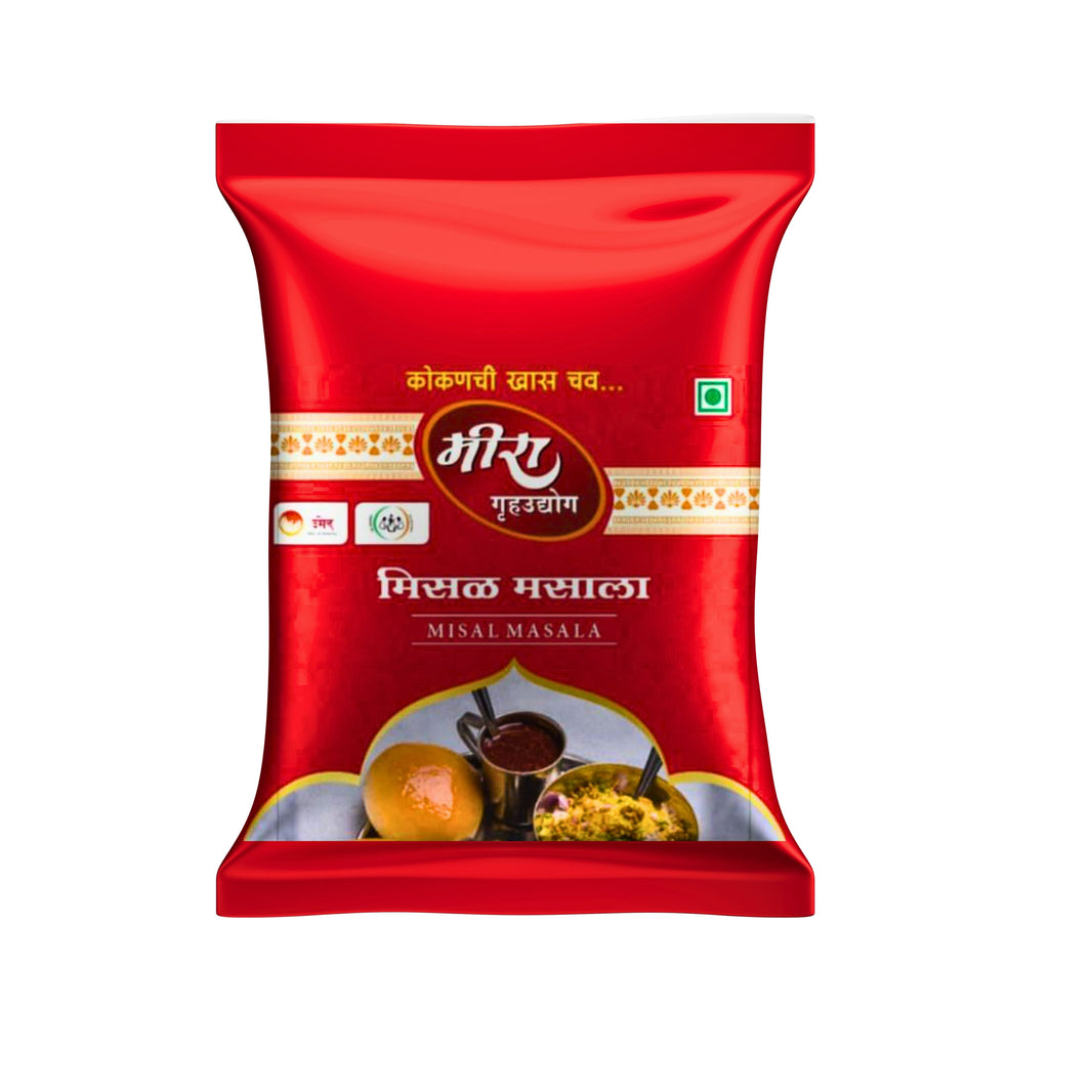 Meera Misal Masala Authentic Maharashtrian Spice Blend for Spicy Traditional Recipes Bold Aroma SHG Made Kitchen Essential Pack of 200 gm