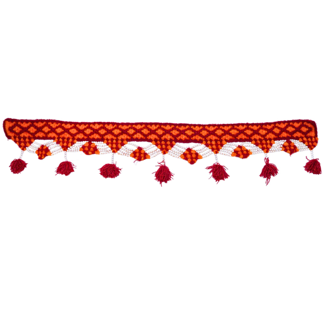 SAHAYOGINI TORAN Crocheted, Made By Sustainable & Natural Material, Local Craftsmanship, Pack Of 1