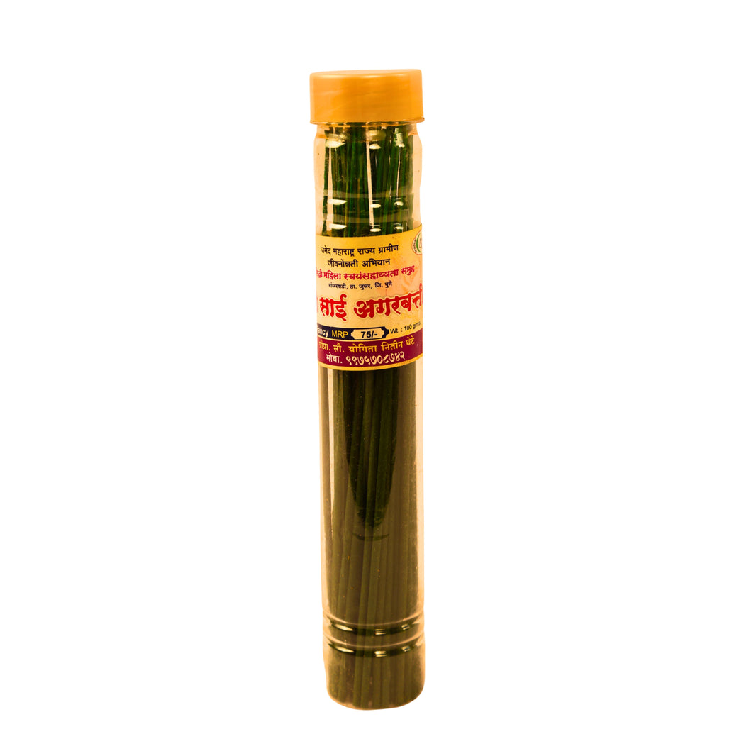 SHRI SAI AGARBATTI - Fancy Mogra | Sugandhit Agarbatti, Natural Fragrance, Freshness, 100% Pure & Chemical-Free | 80gm