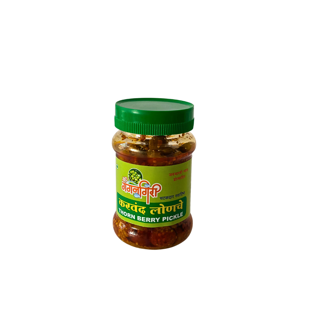 SHRI Gagangiri Karavand Pickle, Natural Ingredients, No Artificial Essence, Pack of 200 gms