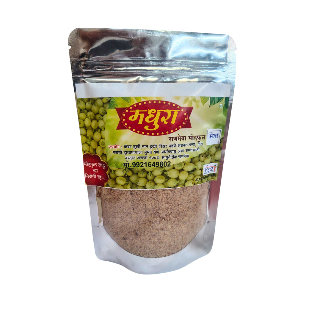 MADHURA Ranmeva Mohaful Ful Pack Of 200g Natural Mahua Flowers Traditional Food Ingredient