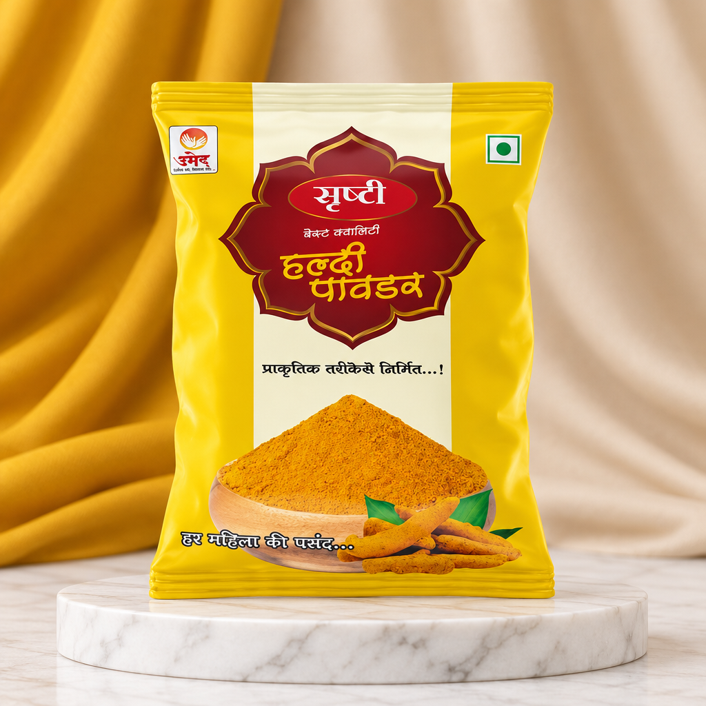 SHREEPAD MASALA, Turmeric Powder, Utkarsh SHG, Made by Natural Ingredients, No Artificial Chemicals, Pack of 200 gm