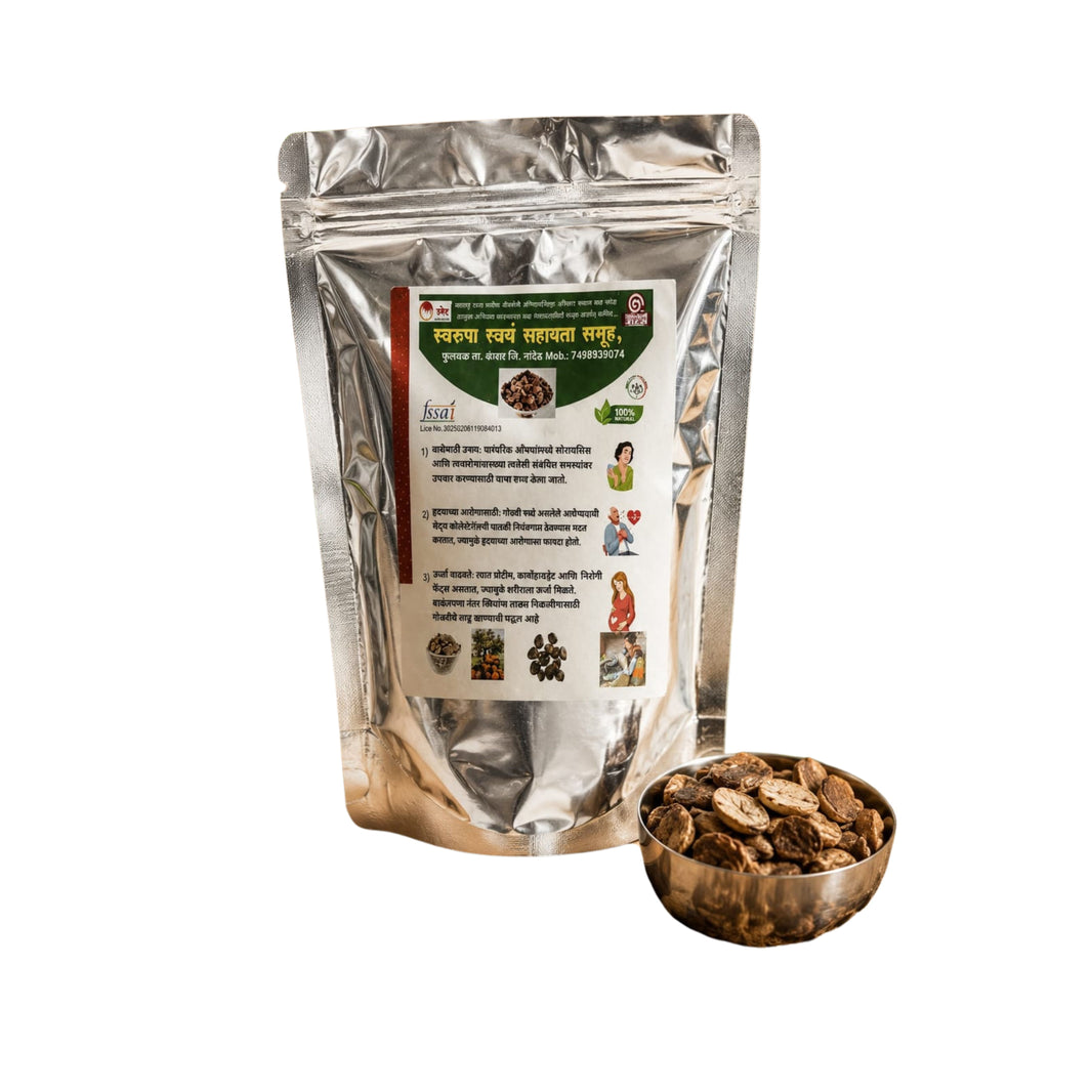 SWAROOPA Biba Godambi Pack Of 100gm Traditional Dry Fruit Premium Quality Culinary Ingredient