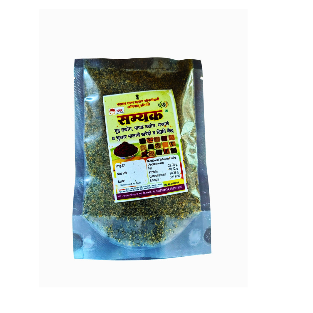 SAMYAK Karhal Chatani Pack Of 250g Traditional Sesame Chutney Rich Nutty Flavor Meal Accompaniment