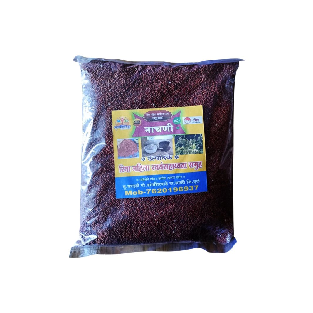 RIYA Nachani Pack Of 1000gm Premium Finger Millet Natural Nutrition Healthy Daily Cooking Traditional Grain Authentic Quality