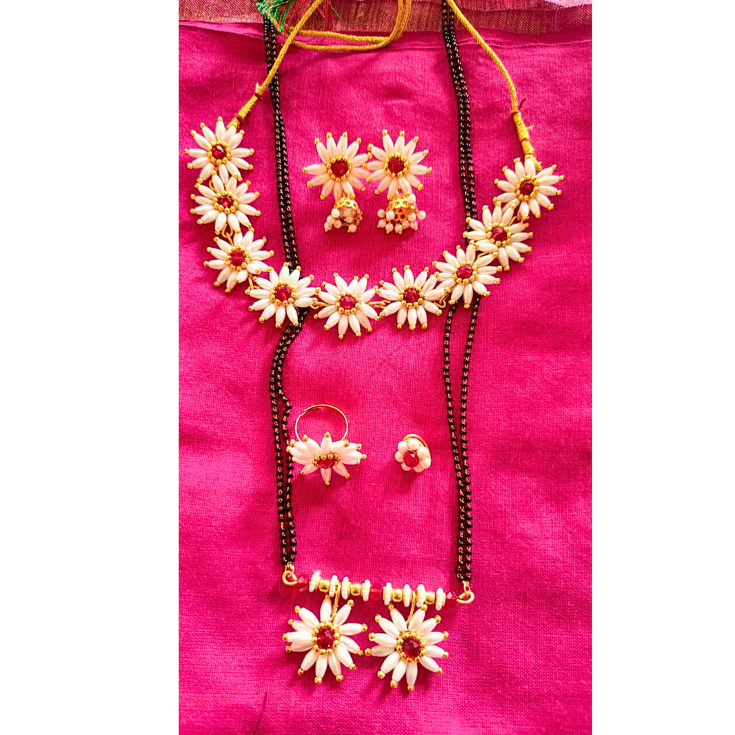 BHARARI – Parijatak Mangalsutra Set | Premium Quality, Handmade with Care, Authentic, Durable | Pack of 1 PCS