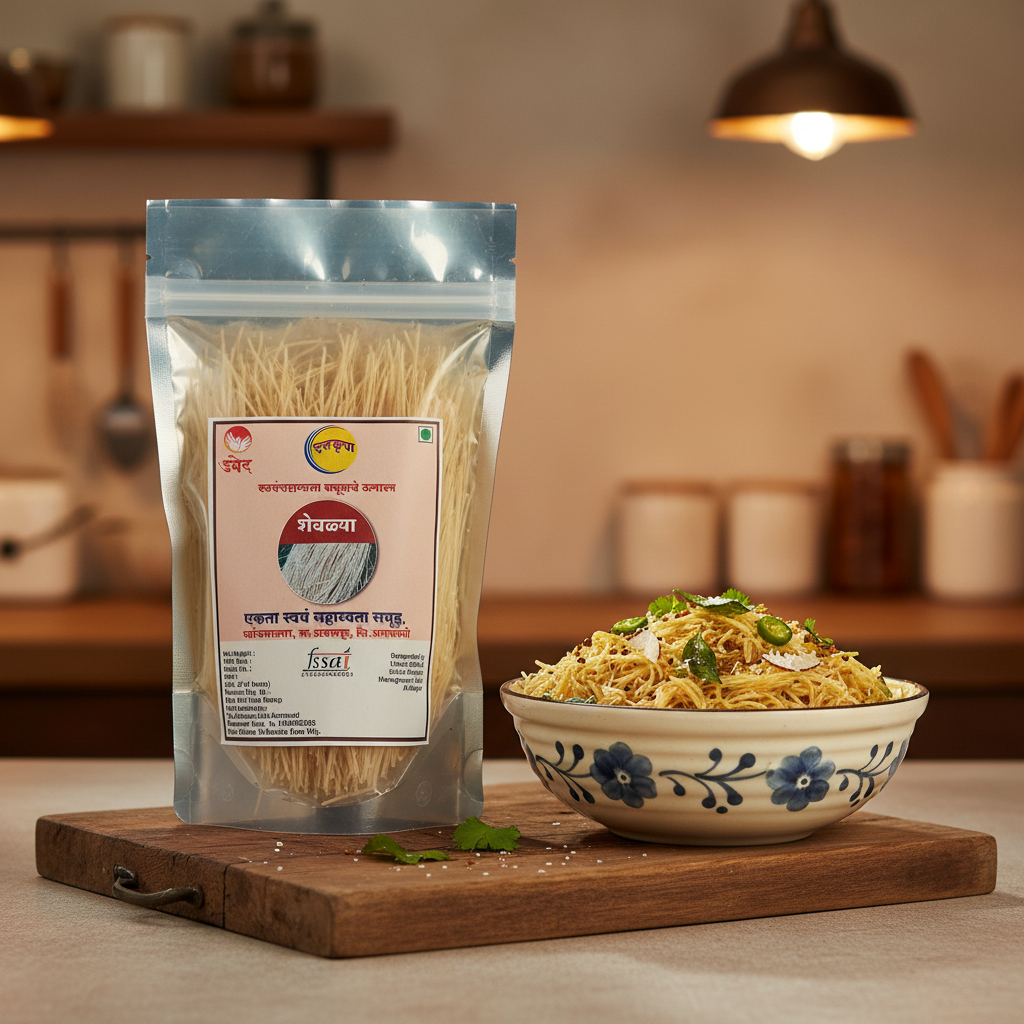 EKTA, Wheat(Gahu) Shevai,Made By Natural Ingredients, Pack of 100 gm
