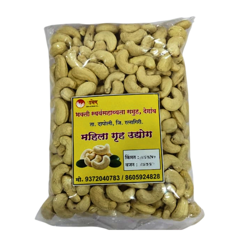 Bhakti Cashew W 320 Premium Whole White Cashew Kernels Rich Creamy Texture Large Size SHG Processed Quality Dry Fruit Pack of 250 gm